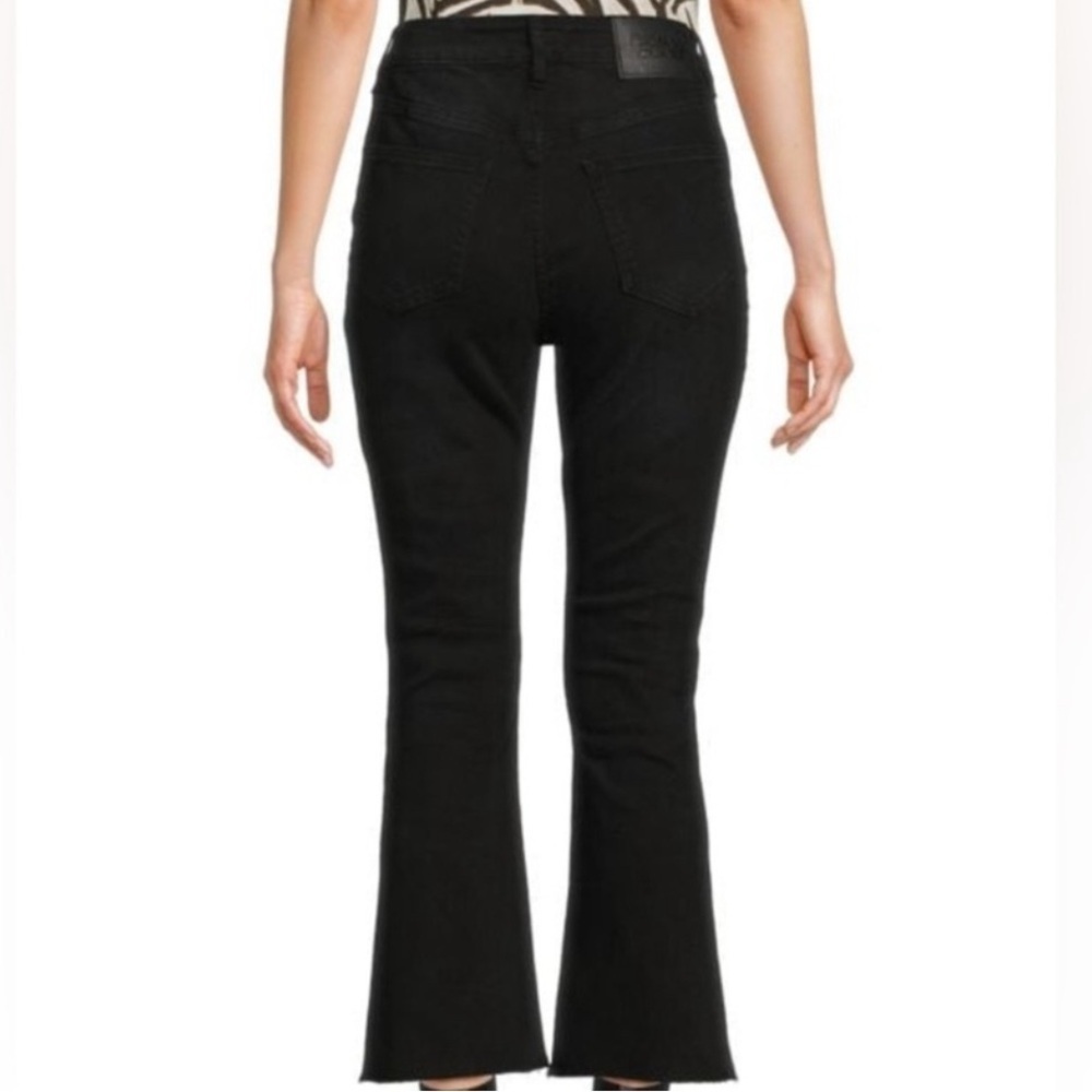 Cavalli Class Black High Rise Flare Jeans - Picture 10 of 11